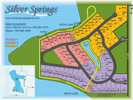 Silver Springs recreational properties in Alberta location.